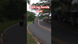 Bilis ng honda beat ytshort motorcycle trending shortvideo shortsvideo ytshorts subscribe [upl. by Eenitsed181]