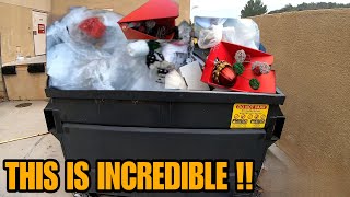 THIS INCREDIBLE DUMPSTER DIVING FINDS THAT WILL SHOCK YOU MUST WATCH [upl. by Eudo]