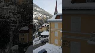 Wonderful winter landscape in Bad Gastein ❄️🤩🇦🇹 shorts [upl. by Nahtad20]