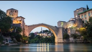 Photographing The Famous Bridge in Mostar Bosnia [upl. by Donelle]