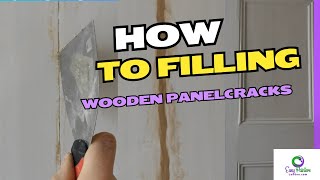 Fixing wood cracks with this one weird trick [upl. by Yluj]