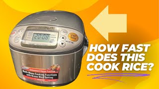 Zojirushi Rice Cooker Review Amazing Rice [upl. by Enaenaj]