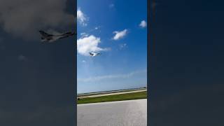 Cleveland air show 2023 afthunderbirds sneak pass [upl. by Radford]