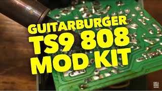 TS9 Tube Screamer 808 Mod Kit Installation [upl. by Cotsen]