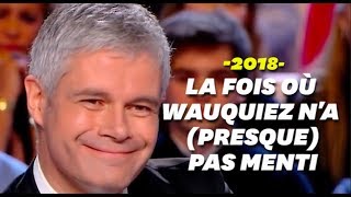 La fois où Wauquiez na presque pas menti en 2018 [upl. by Pozzy131]