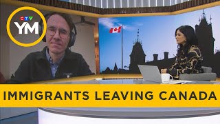 Why are so many immigrants leaving Canada  Your Morning [upl. by Atronna]