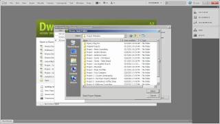 8  Introduction to Dreamweaver Tutorial CS5 [upl. by Adoree]