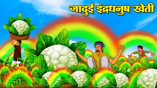 जादुई इंद्रधनुष खेती  Hindi Kahani  Moral Stories  Stories in Hindi  Hindi Kahaniya [upl. by Rayshell]