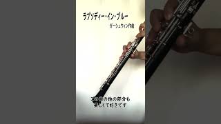 ラプソディー・イン・ブルー オーボエで吹いてみた [upl. by Landes]