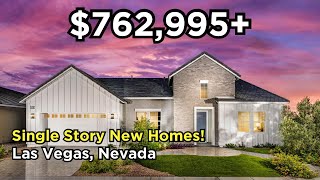 New Luxury Single Story Homes For Sale in Las Vegas by Toll Brothers at Elkhorn Grove [upl. by Ecneret]