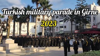 Turkish military parade in Northern Cyprus Kyrenia 2023 [upl. by Deidre]