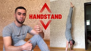 Əllər üstündə necə durmaq olar Handstand tutorial [upl. by Nylareg]