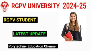 RGPV STUDENT LATEST UPDATE [upl. by Mosi600]