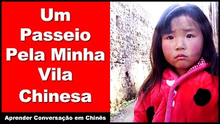 Um Passeio Pela Minha Vila Chinesa  Prática auditiva em chinês  Aprenda conversação em chinês [upl. by Nnyleak]