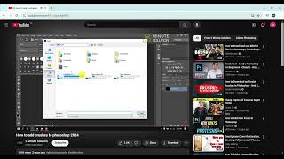 4 How to add brushes to photoshop 2024 YouTube Google Chrome 2024 10 29 12 04 57 [upl. by Lonni]