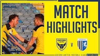 Oxford United v Gillingham highlights [upl. by Harehs770]