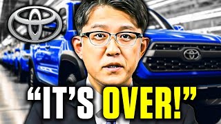 HUGE NEWS Toyota CEO Just SHUT DOWN EV Production [upl. by Arul]