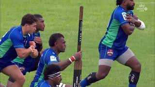 Fijian Drua perform Na Bole in Lautoka [upl. by Aynna]