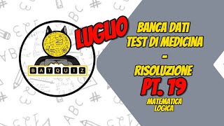 NUOVA BANCA DATI MEDICINA   LUGLIO 2024  PARTE 19 [upl. by Namzed]