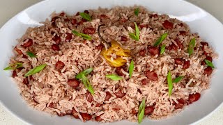 HOW TO MAKE RICE AND PEAS IN THE OVEN [upl. by Nakre]