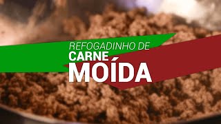 COMO FAZER CARNE MOÍDA RECEITA SIMPLES E FÁCIL [upl. by Ecirtnas]