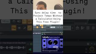 Sync delay time to project tempo without calculator 🤓ValhallaDSP musicproduction flstudio [upl. by Smart865]