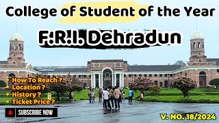 FRI Dehradun  FRI Dehradun Full Tour  FRI College  Forest Research Institute Dehradun  FRI [upl. by Nina]