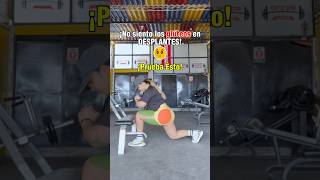 ¿No sientes el GLÚTEO en desplantes gym desplantes gluteos estocadas fitness gymtips [upl. by Einram]