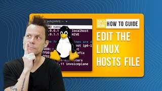 How to edit the Linux hosts file [upl. by Bellanca75]