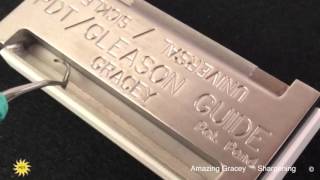 How to Sharpen Gracey Curettes using the PDT Sharpening System [upl. by Gilson799]