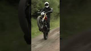 Will It Wheelie The Triumph Scrambler 400X [upl. by Tibbetts675]