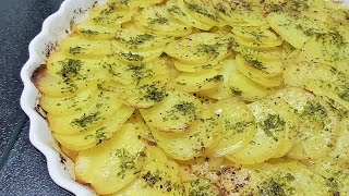 Knuspriges Kartoffelgratin nach oma´s Rezept [upl. by Gudren]