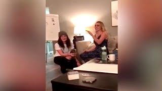 Is this for real Lesbian couple proposes at the same time [upl. by Drofub]