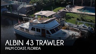 SOLD Used 1985 Albin 43 Trawler in Palm Coast Florida [upl. by Jer]