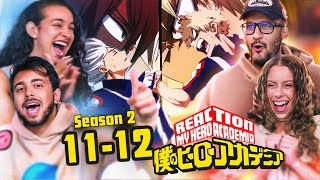 Bakugo vs Todoroki My Hero Academia  2x11 amp 2x12 Team Wellz Reaction [upl. by Tiersten]