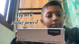 Unboxing my new stylus pencil [upl. by Babbie]