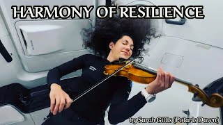 HARMONY OF RESILIENCE Violin cover by Sarah Gillis  Reys Theme by John Williams  Polaris Dawn [upl. by Carmita981]