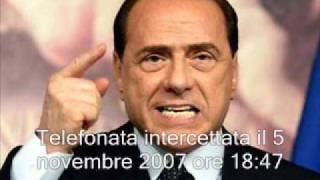 Berlusconi Intercettazioni telefoniche [upl. by Deina]