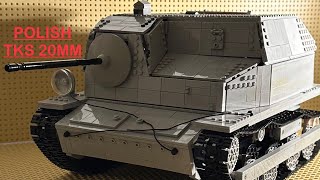 LEGO RC TKS 20MM TANKETTE [upl. by Zosima881]