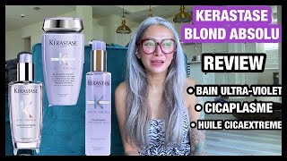 KERASTASE BLOND ABSOLU BAIN ULTRAVIOLET  CICAPLASME amp HUILE CICAEXTREME  NATURAL GRAY HAIRCARE [upl. by Ardnaxela]