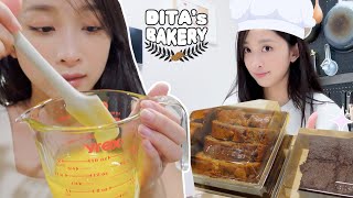 DITA BLOG DITAs Bakery OPEN👩🏻‍🏭🥖🍞🍪  ENG SUB [upl. by Ynnavoeg]