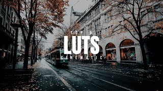 The 5 Best Cinematic LUTs 2023 [upl. by Hairahs469]