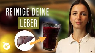 LeberDetox Shake Die Beste Rezeptur zur LeberEntgiftung amp Regeneration [upl. by Pomeroy]