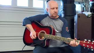 Huntington acoustic electric guitar demo [upl. by Atinad248]