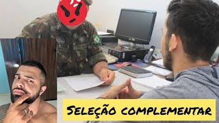 SELEÇÃO COMPLEMENTAR Exame Médico seleçãocomplementar exercitobrasileiro [upl. by Prader]