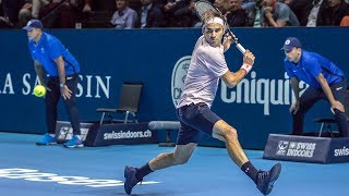 Hot Shot Run Roger Run Federers Great Wheels Basel 2018 [upl. by Lachance]