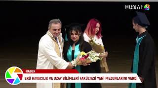 ERÃœ HAVACILIK VE UZAY BÄ°LÄ°MLERÄ° FAKÃœLTESÄ° YENÄ° MEZUNLARINI VERDÄ° [upl. by Ladnar270]