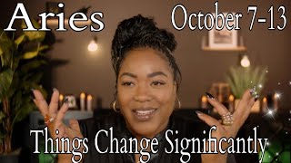 ARIES quotWEEKLYquot OCTOBER 7  OCTOBER 13  ZODIAC TAROT READING 2024 [upl. by Olegnaed]