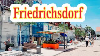 Friedrichsdorf City Germany 🇩🇪 Walking tour 4k video [upl. by Bartholomeus43]