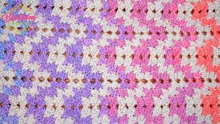 SPIKED RIPPLE  The Most Incredible Crochet Blanket [upl. by Dnomrej]